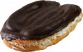 Palmera de chocolate con nata